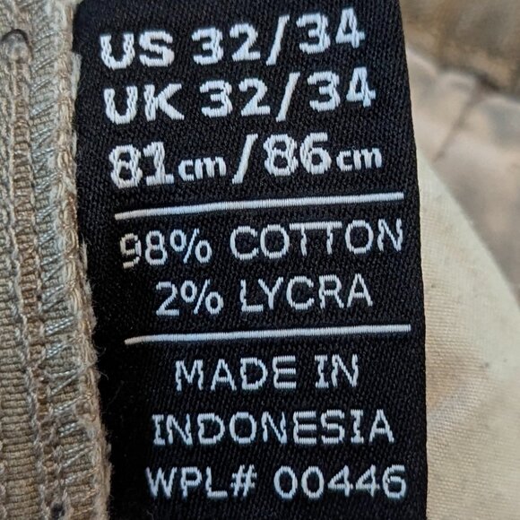 Vertx Two Pair Size 32/34 Tactical/Law Enforcement/Military Khaki Cargo Pants - Picture 3 of 14